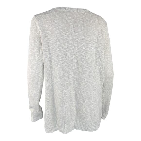 Belle Beach By Kim Gravel Crewneck Beach Sweater Sand Dune Medium NWOT - Picture 2 of 13